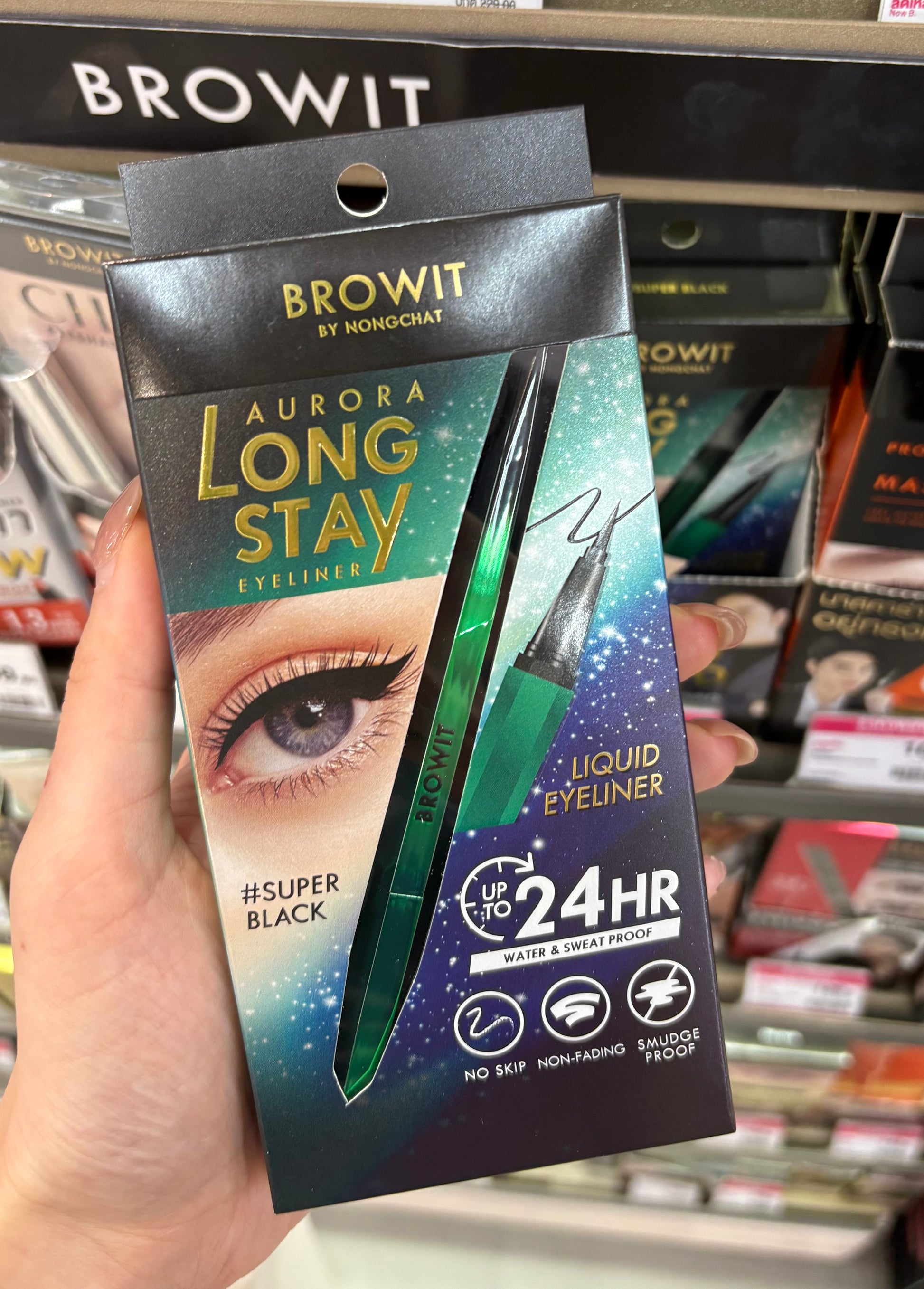 泰國代購! Browit Aurora Long Stay Eyeliner 超持久防水防汗眼線液