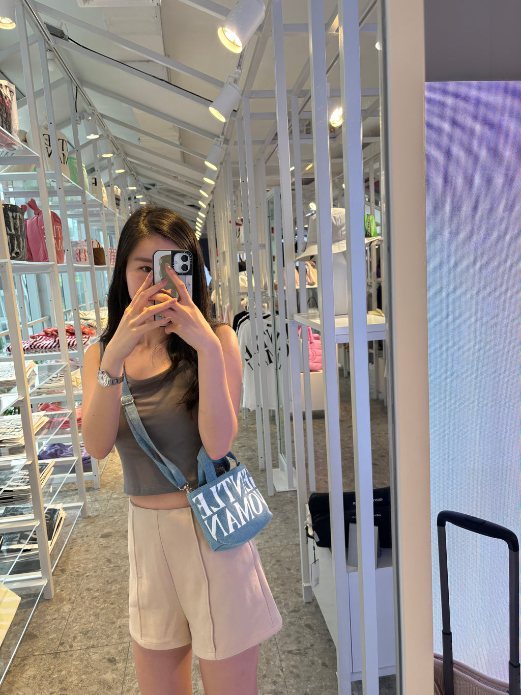 泰國代購! Gentlewoman 牛仔款 兩用Tote