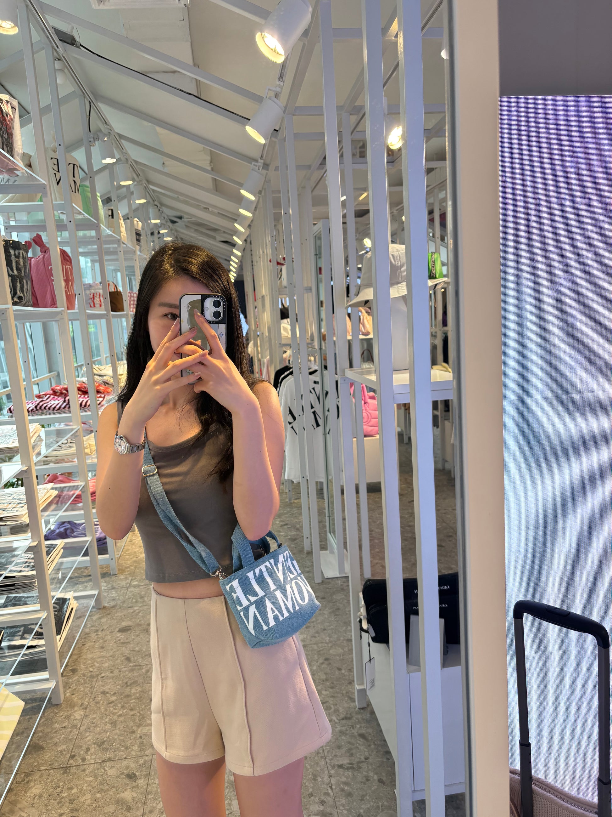泰國代購! Gentlewoman 牛仔款 兩用Tote
