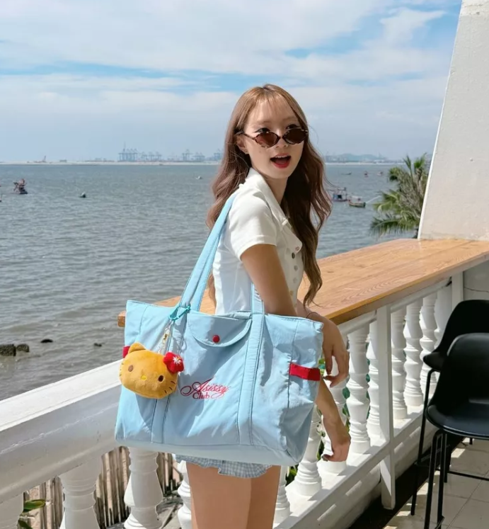 ♥ 預訂 ♥ 泰國人氣大容量款多功能尼龍上機袋