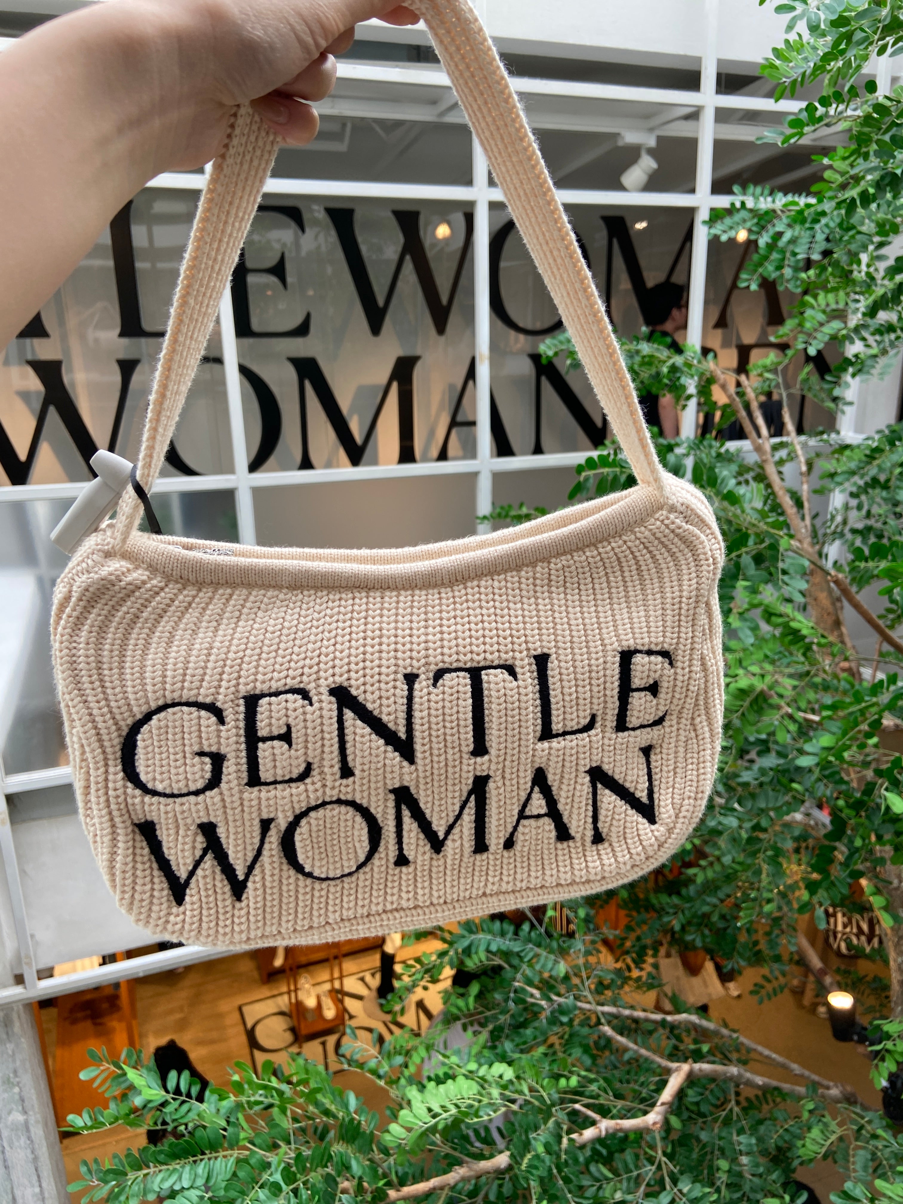 🇹🇭泰國連線 Gentlewoman 針織shoulder bag