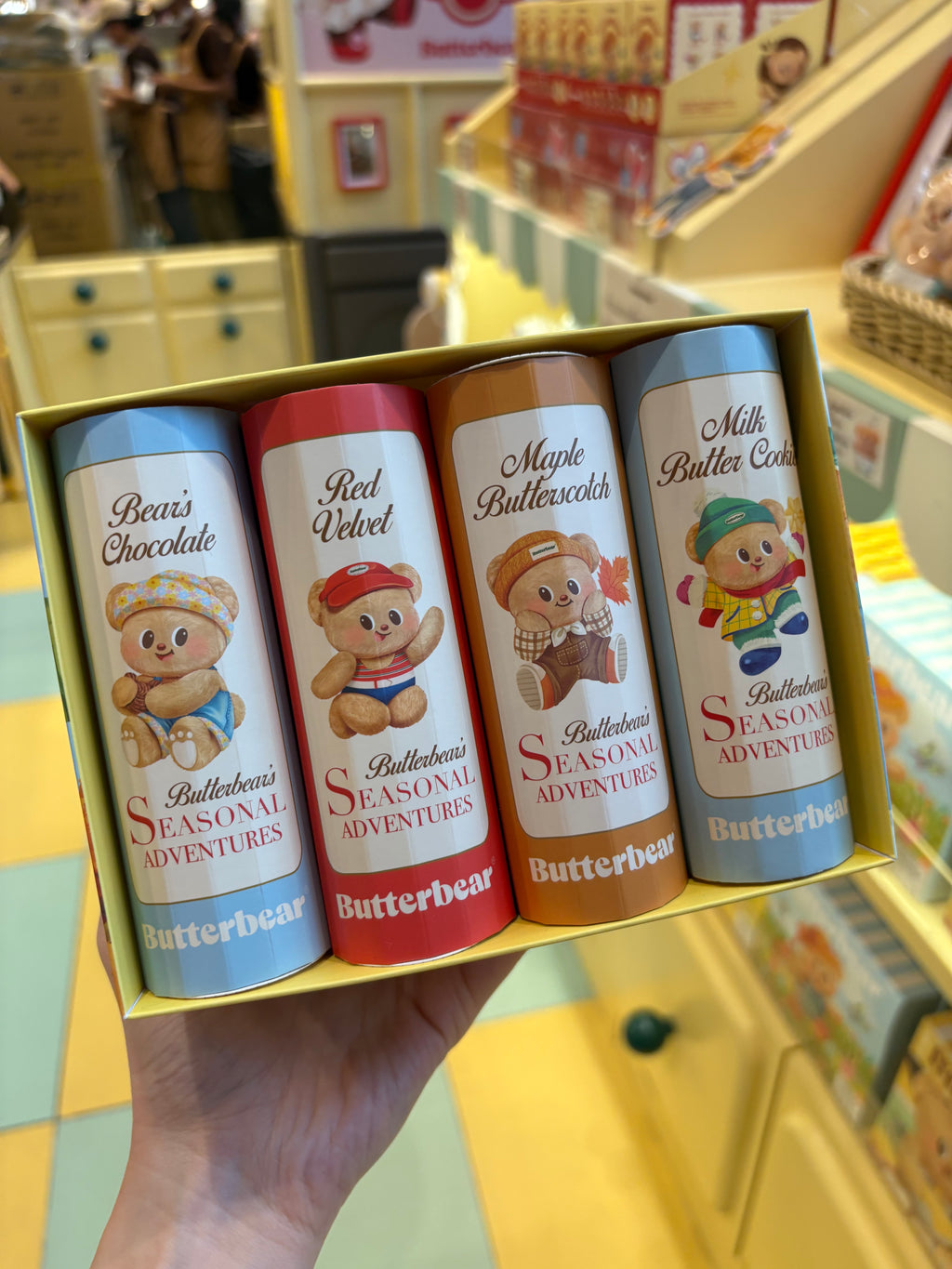 泰國代購! Butter Bear Storybook Cookies Set