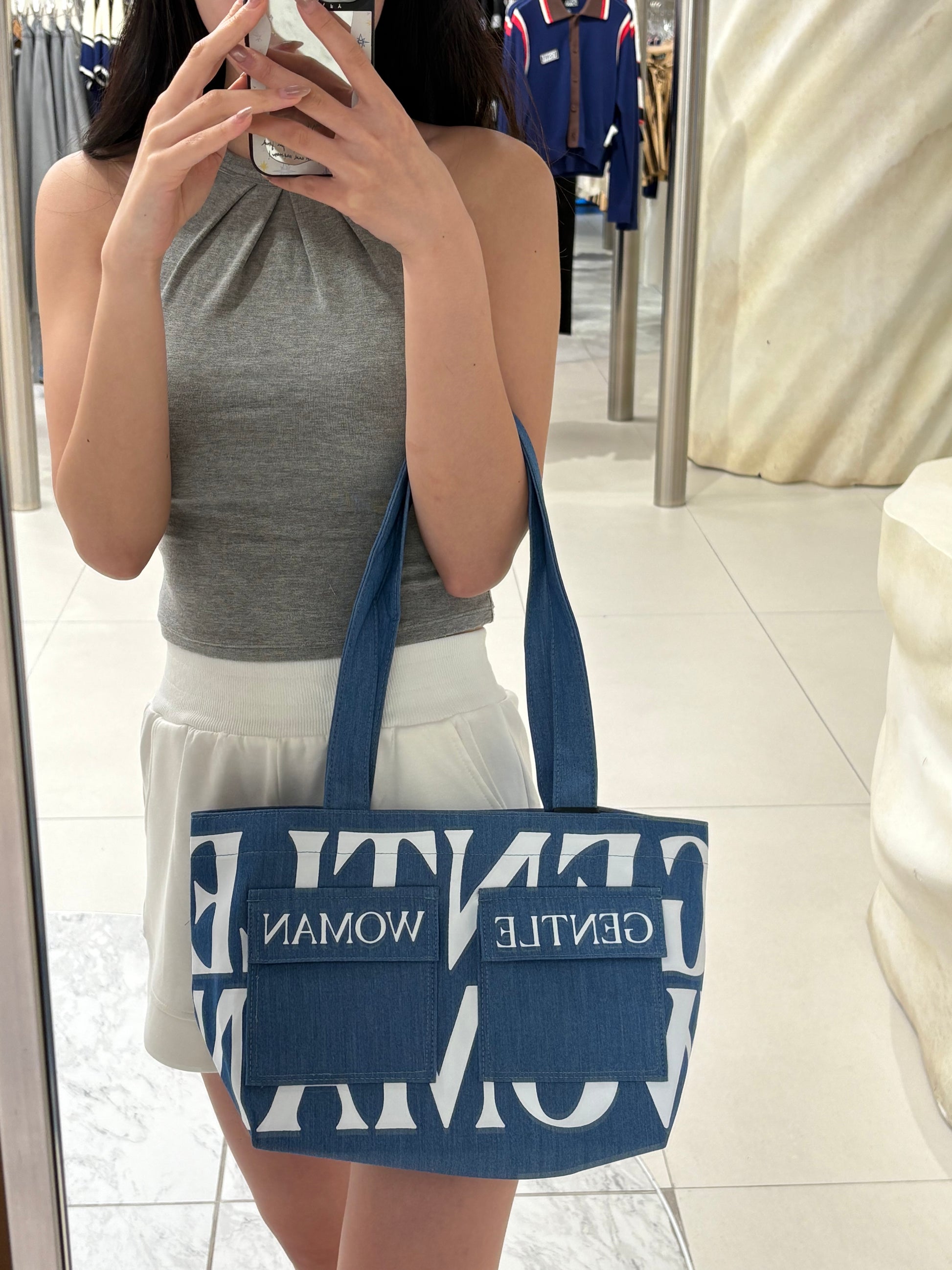 泰國代購! Gentlewoman Double Pocket Tote Bag