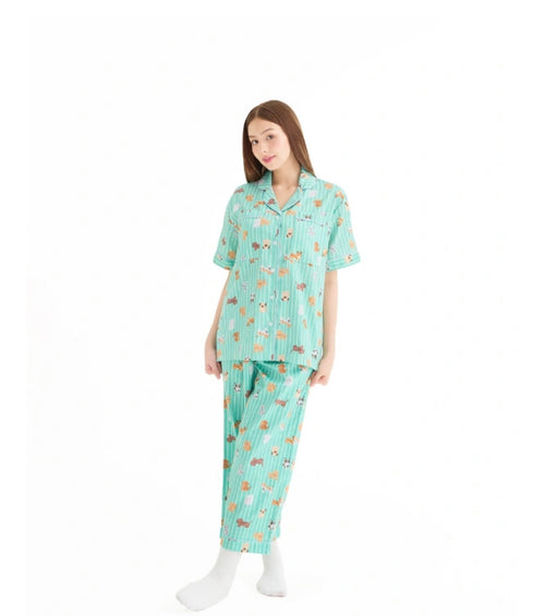 Slip to sleep代購 DOGGY PANTS SET 長褲SET