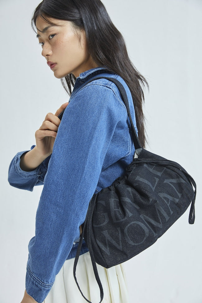 泰國代購! Gentlewoman 牛仔 餃子袋