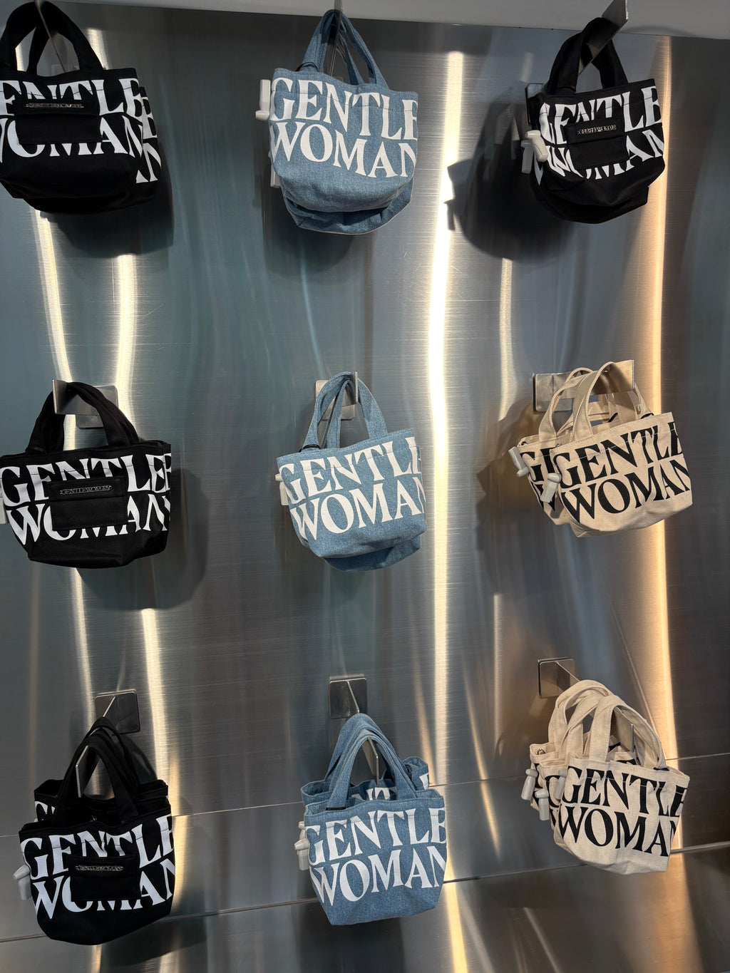 泰國代購! Gentlewoman 牛仔款 兩用Tote