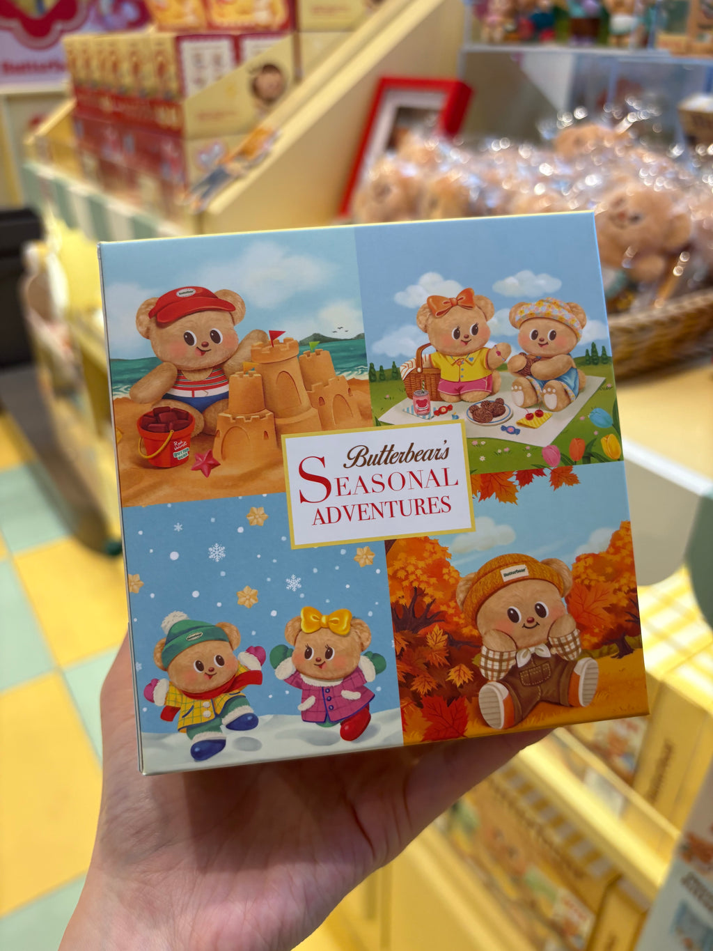 泰國代購! Butter Bear Storybook Cookies Set