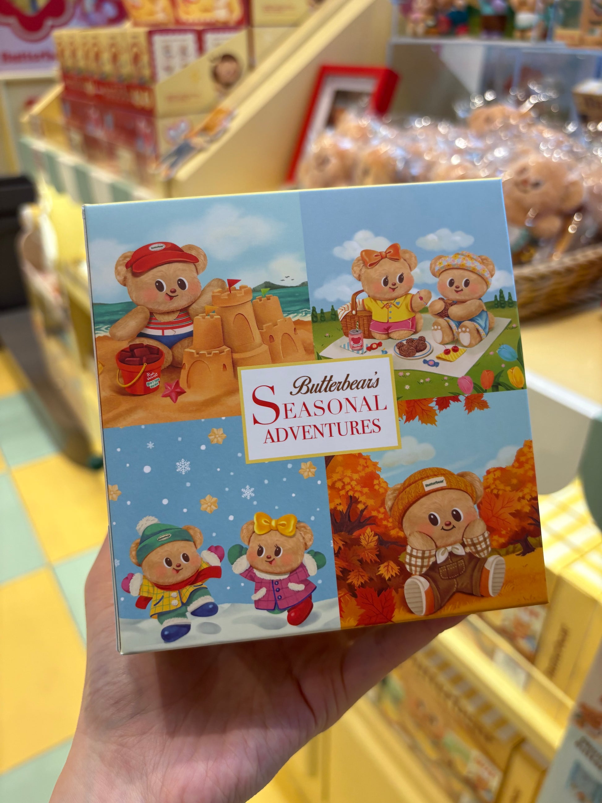 泰國代購! Butter Bear Storybook Cookies Set