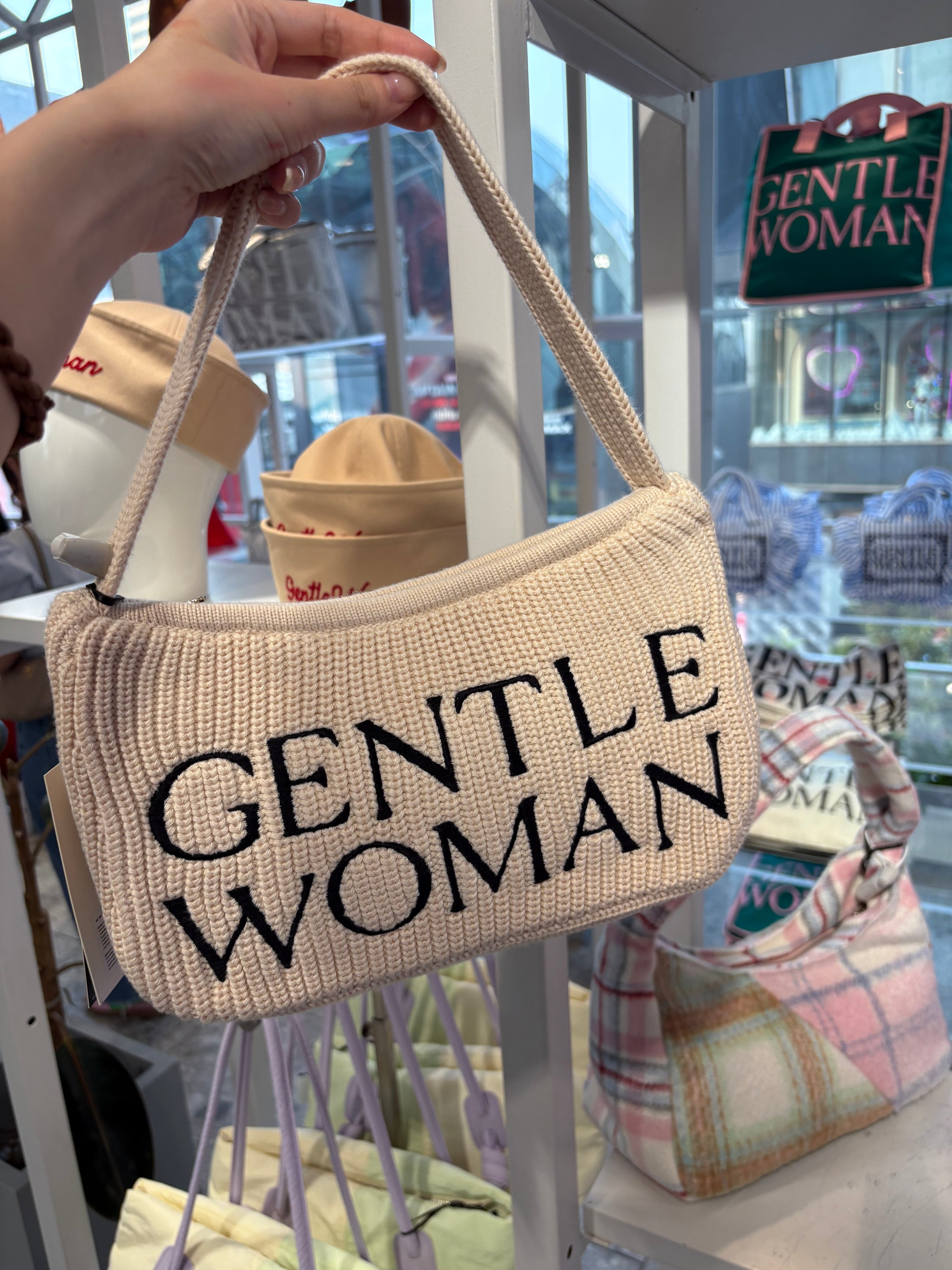 🇹🇭泰國連線 Gentlewoman 針織shoulder bag