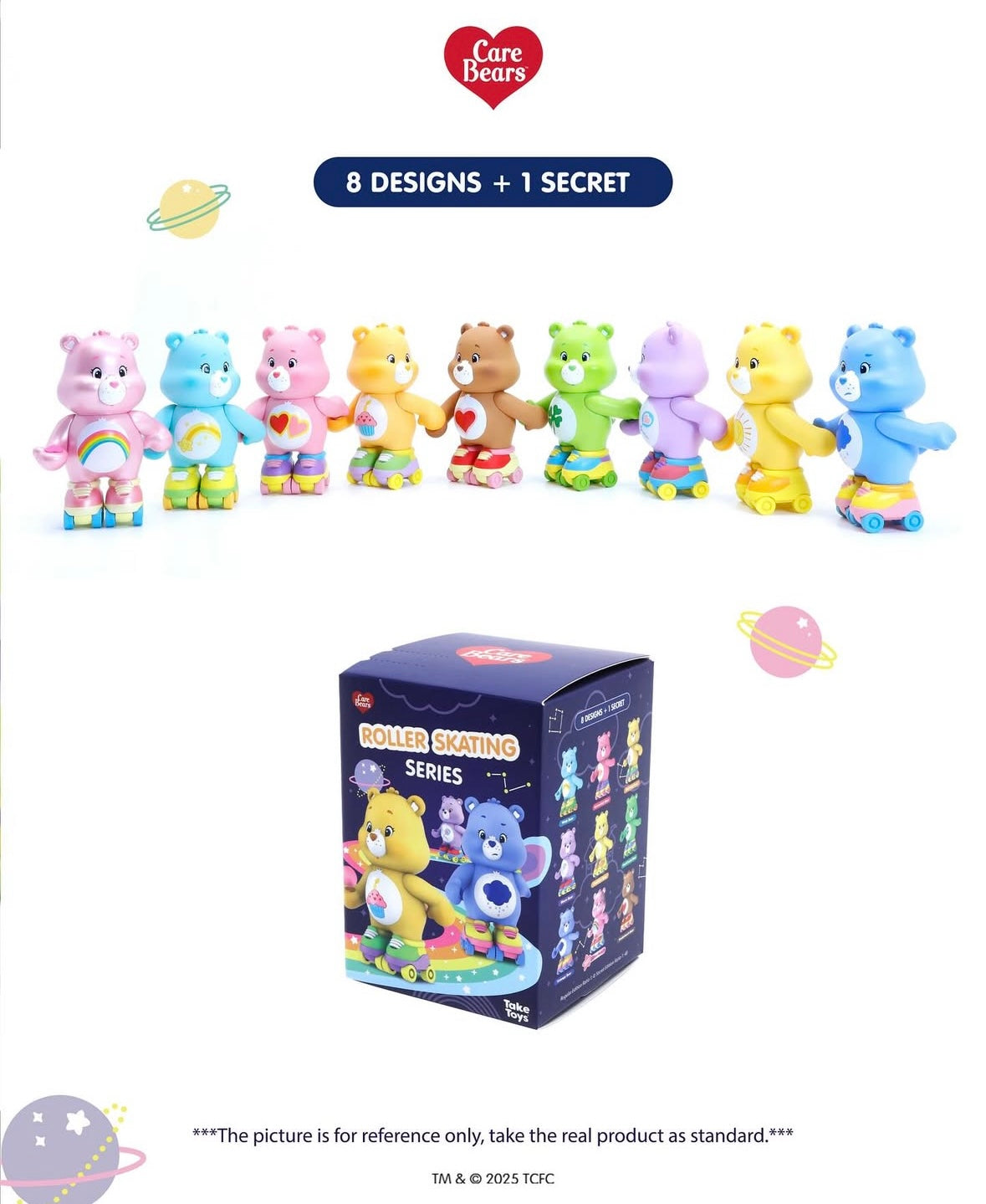 泰國代購! Care Bears 滑輪溜冰盲盒