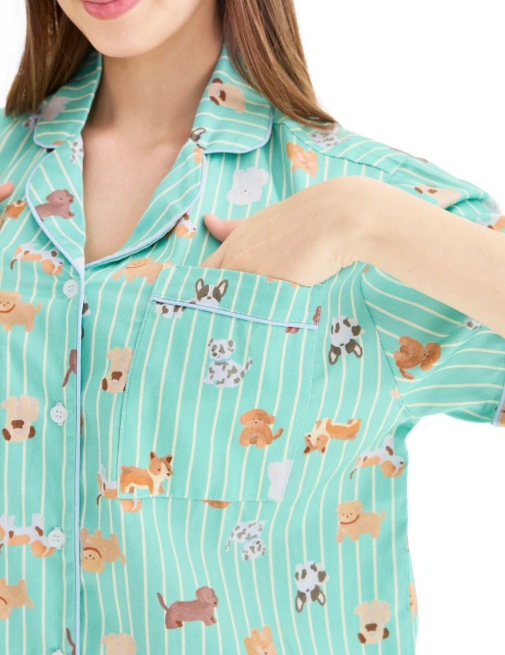 Slip to sleep代購 DOGGY PANTS SET 長褲SET