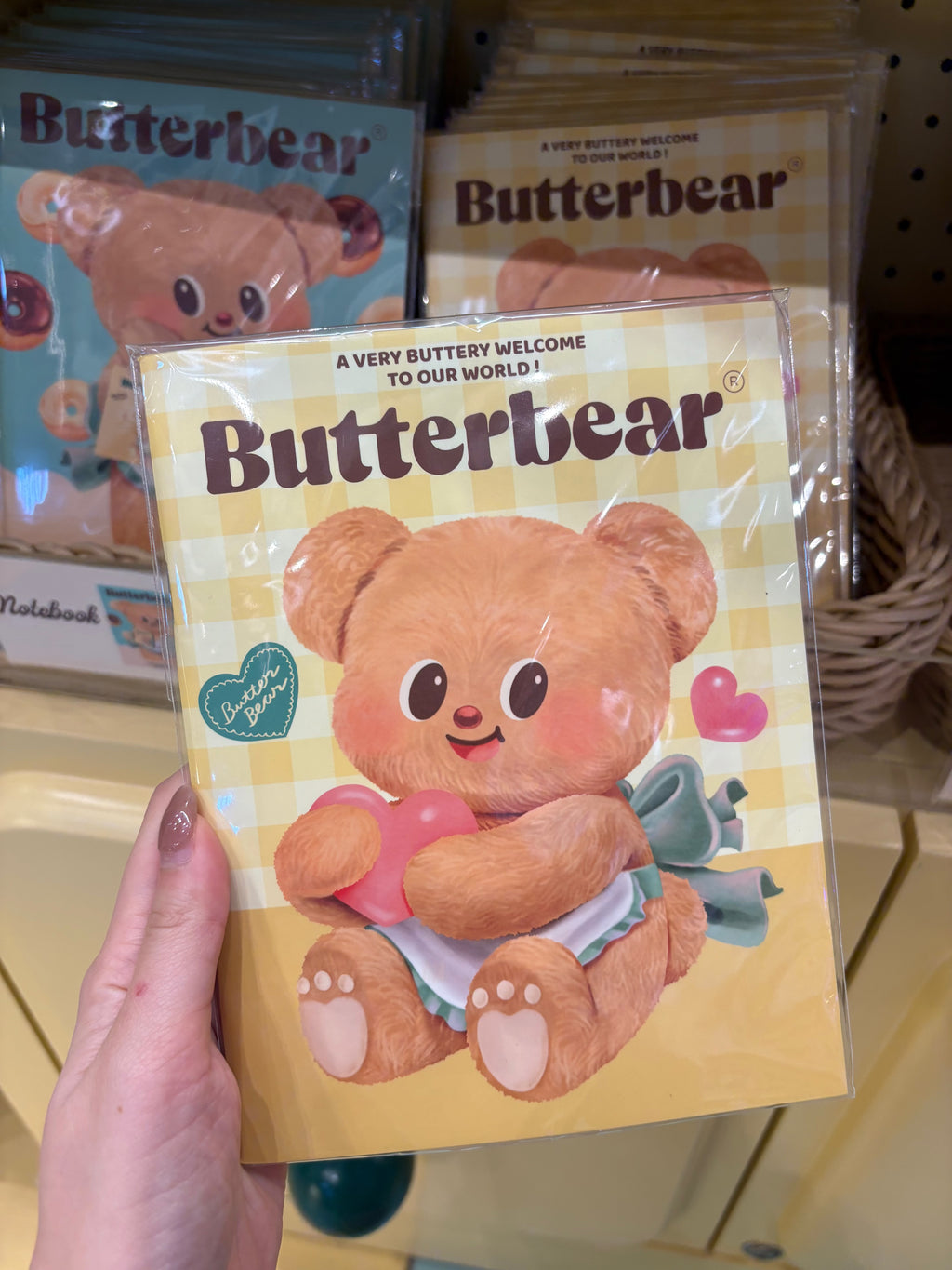 泰國代購! Butter Bear Notebook