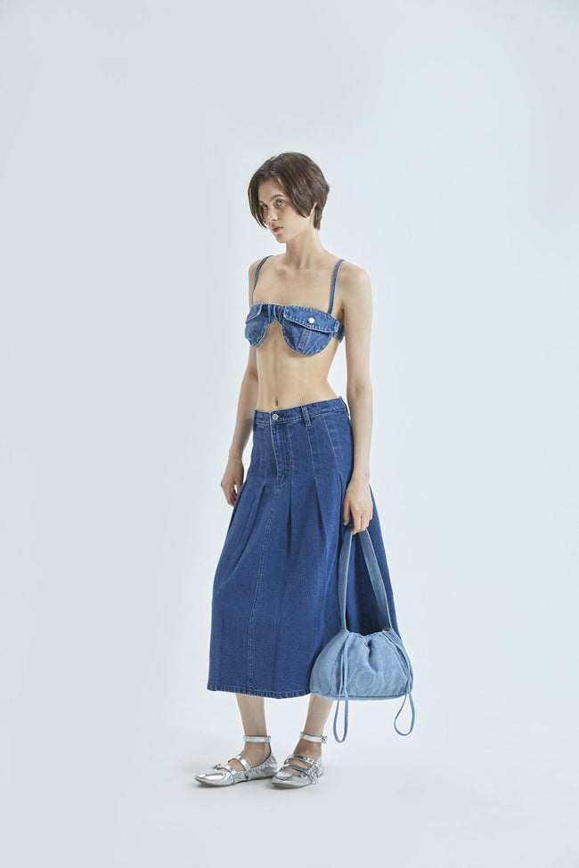 泰國代購! Gentlewoman 牛仔 餃子袋