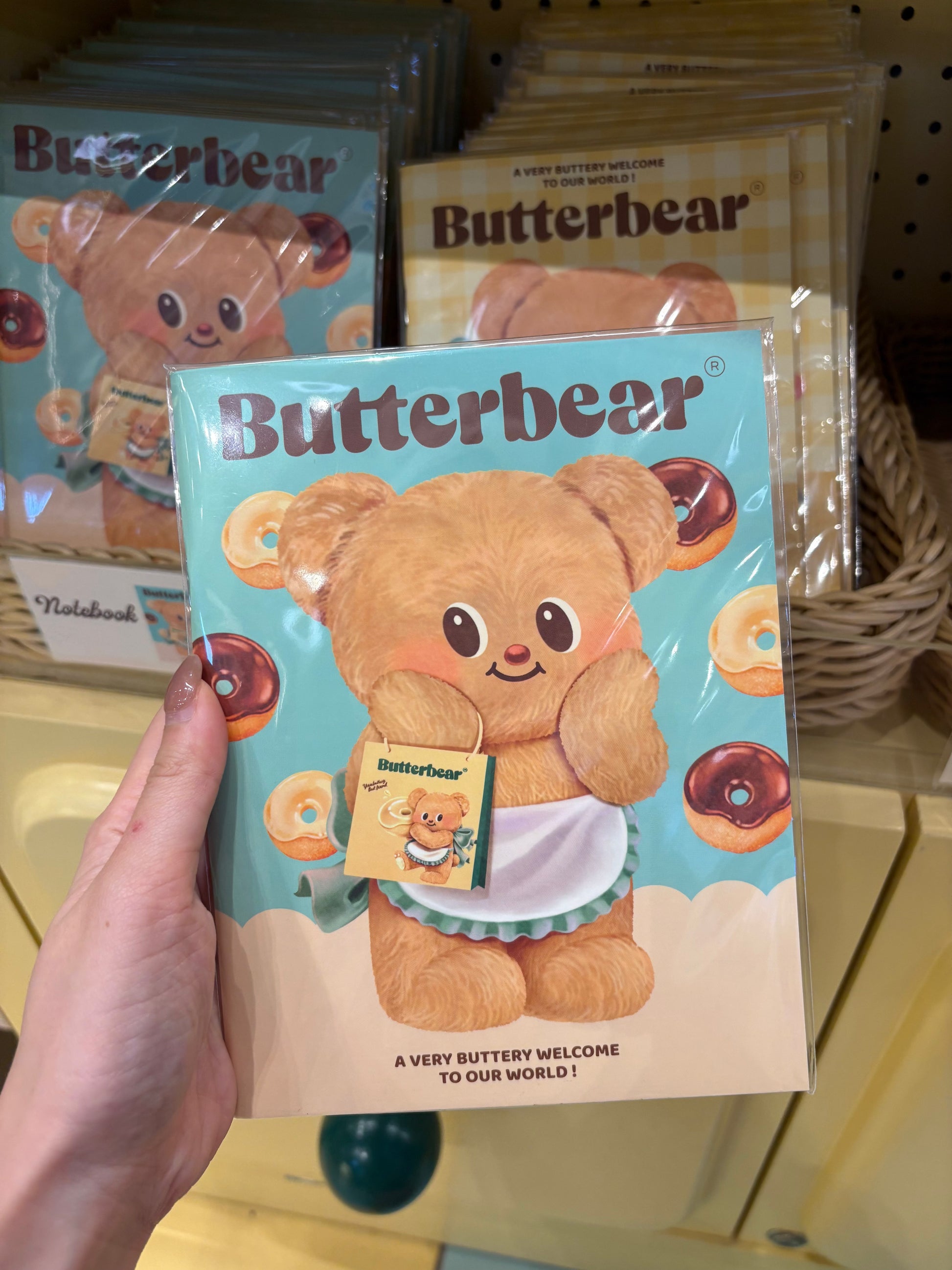 泰國代購! Butter Bear Notebook