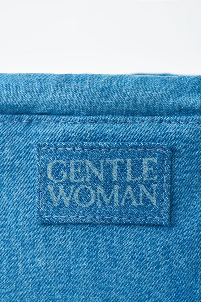 泰國代購! Gentlewoman 牛仔 餃子袋 small size