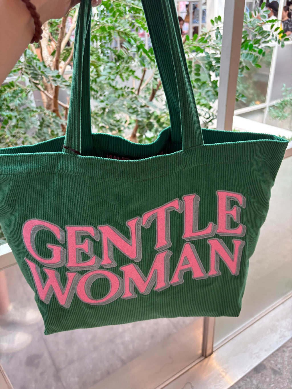 🇹🇭 泰國連線 Gentlewoman 燈芯絨Tote Bag
