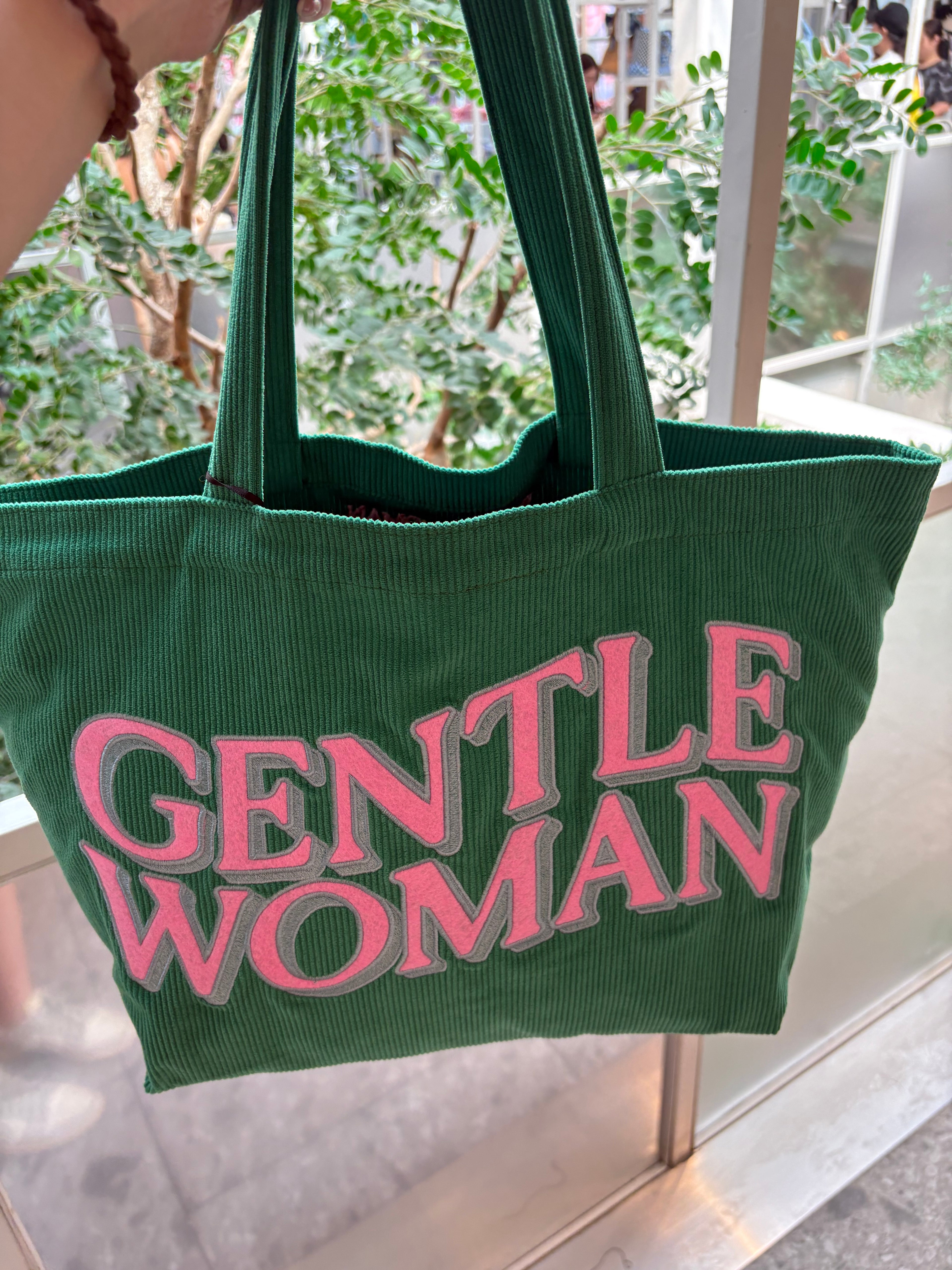 🇹🇭 泰國連線 Gentlewoman 燈芯絨Tote Bag
