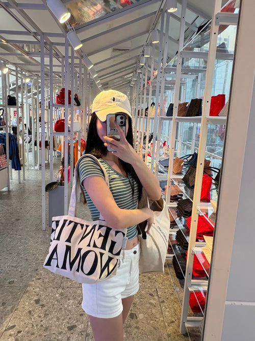 Gentlewoman 長帶磁石扣 Tote Bag