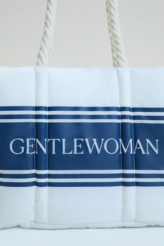 泰國代購! Gentlewoman 磁石扣沙灘袋