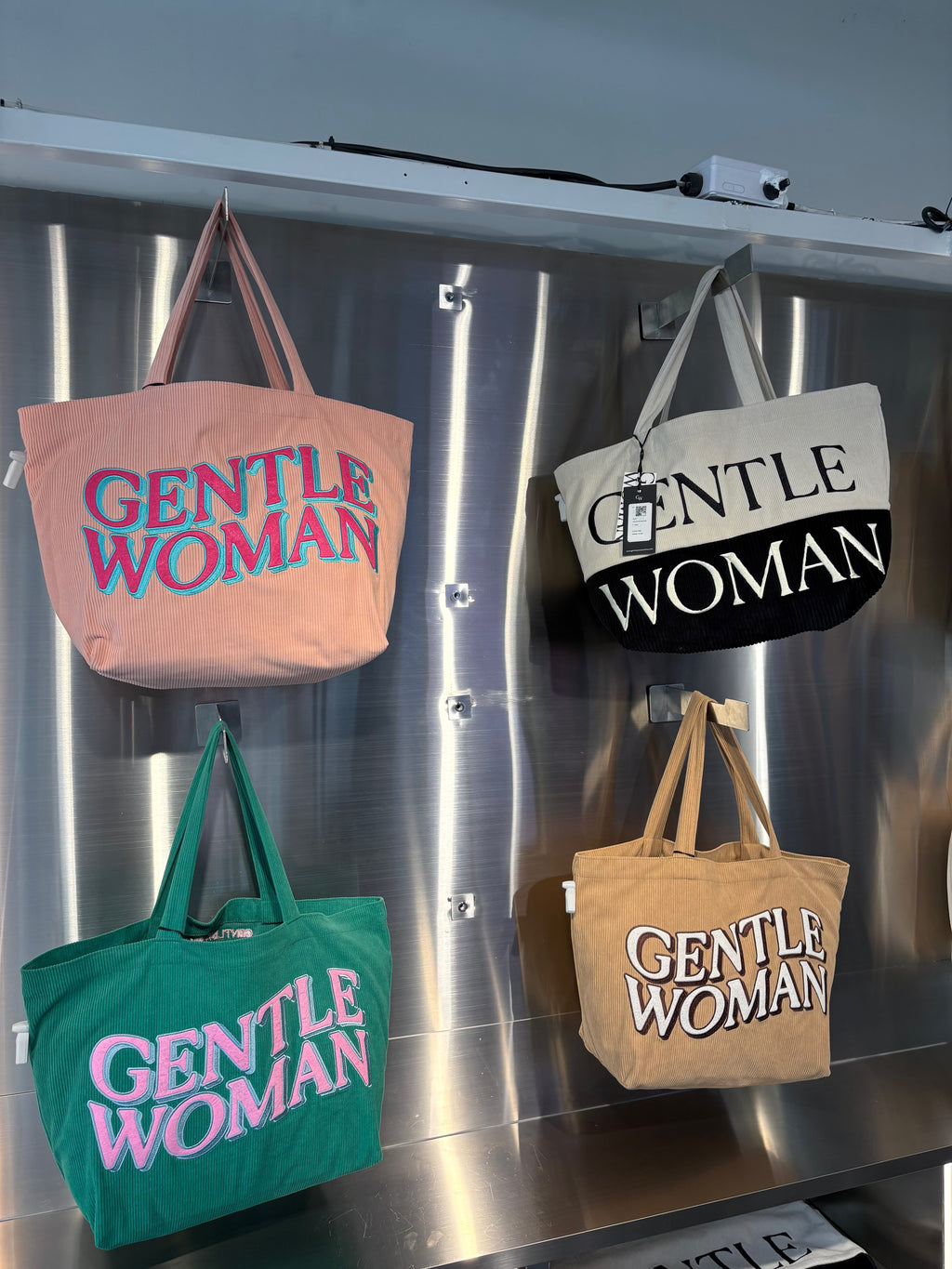 🇹🇭 泰國連線 Gentlewoman 燈芯絨Tote Bag