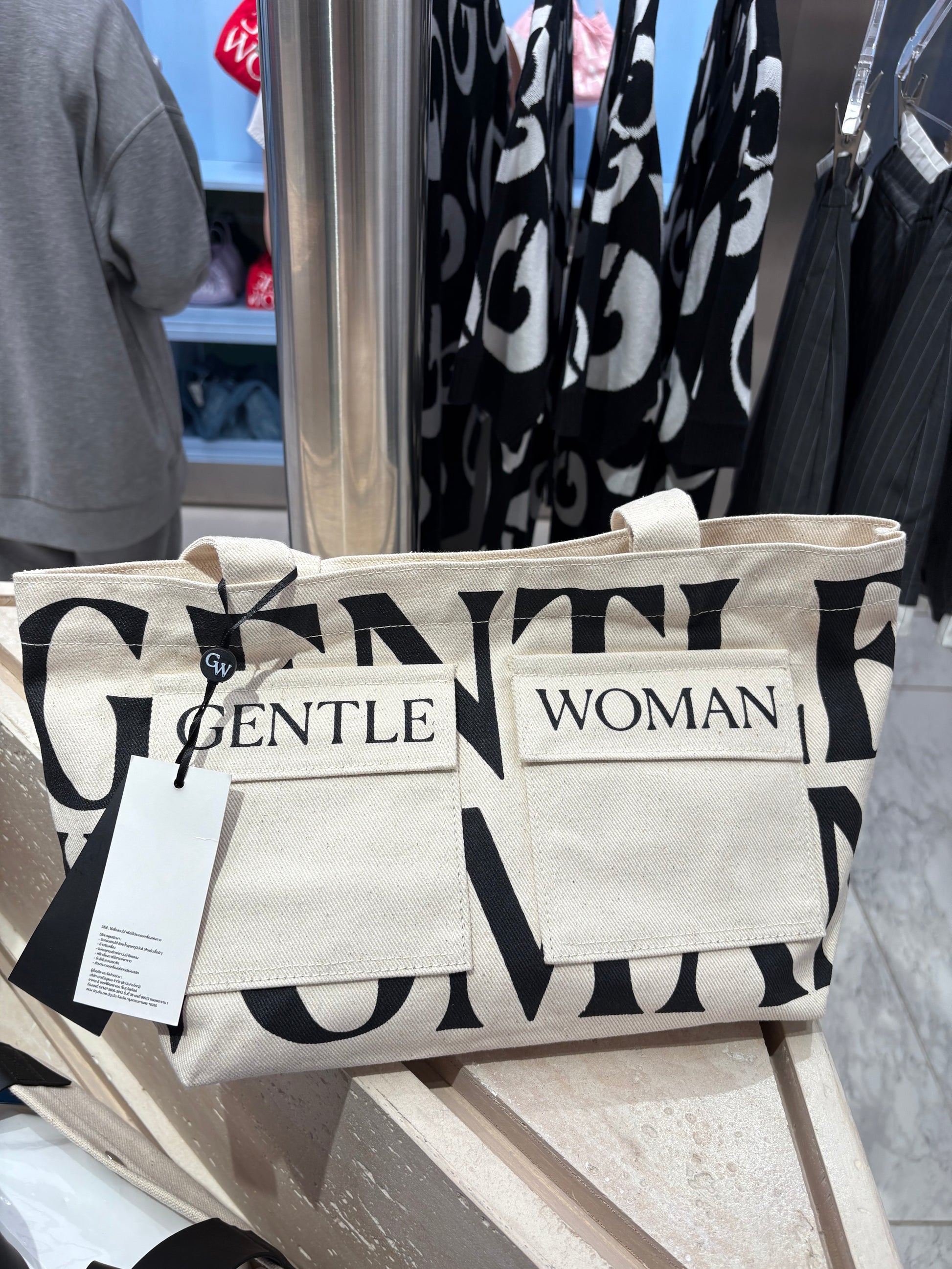 泰國代購! Gentlewoman Double Pocket Tote Bag