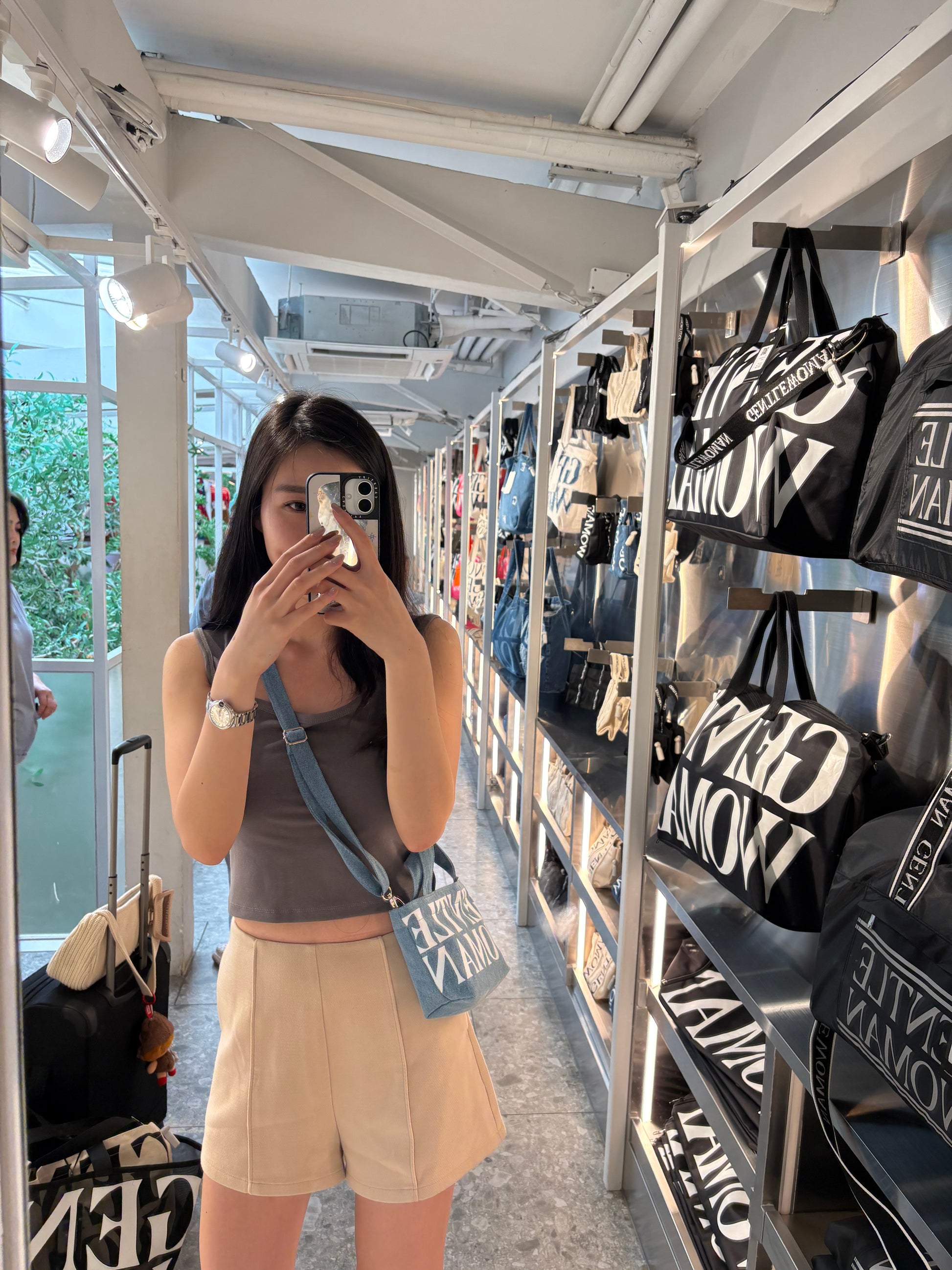 泰國代購! Gentlewoman 牛仔款 兩用Tote