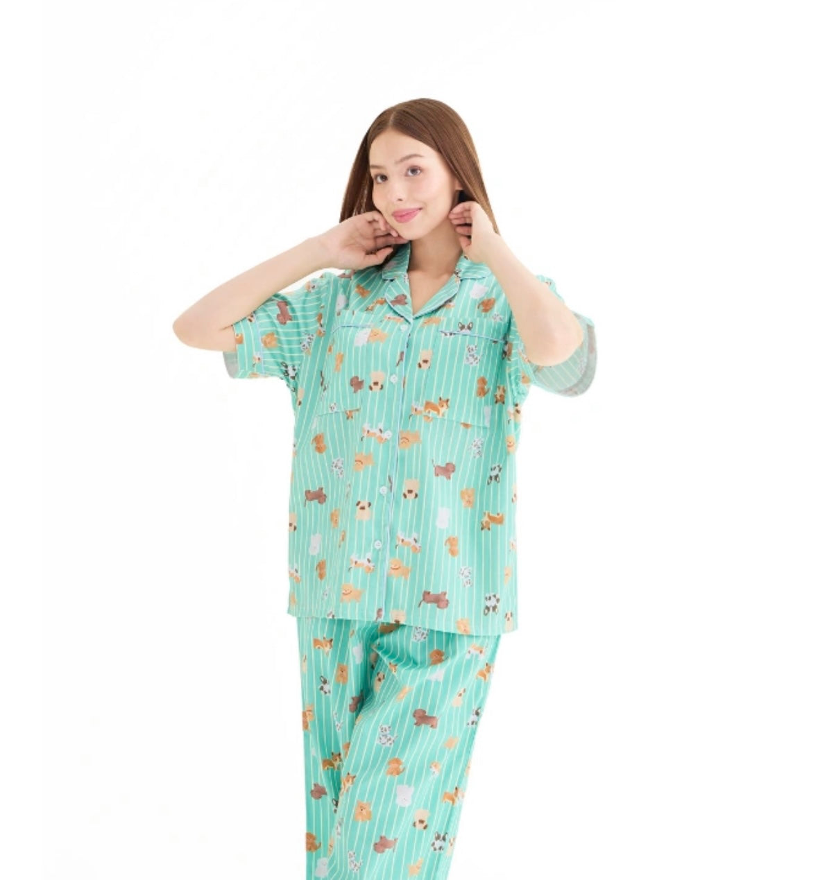Slip to sleep代購 DOGGY PANTS SET 長褲SET