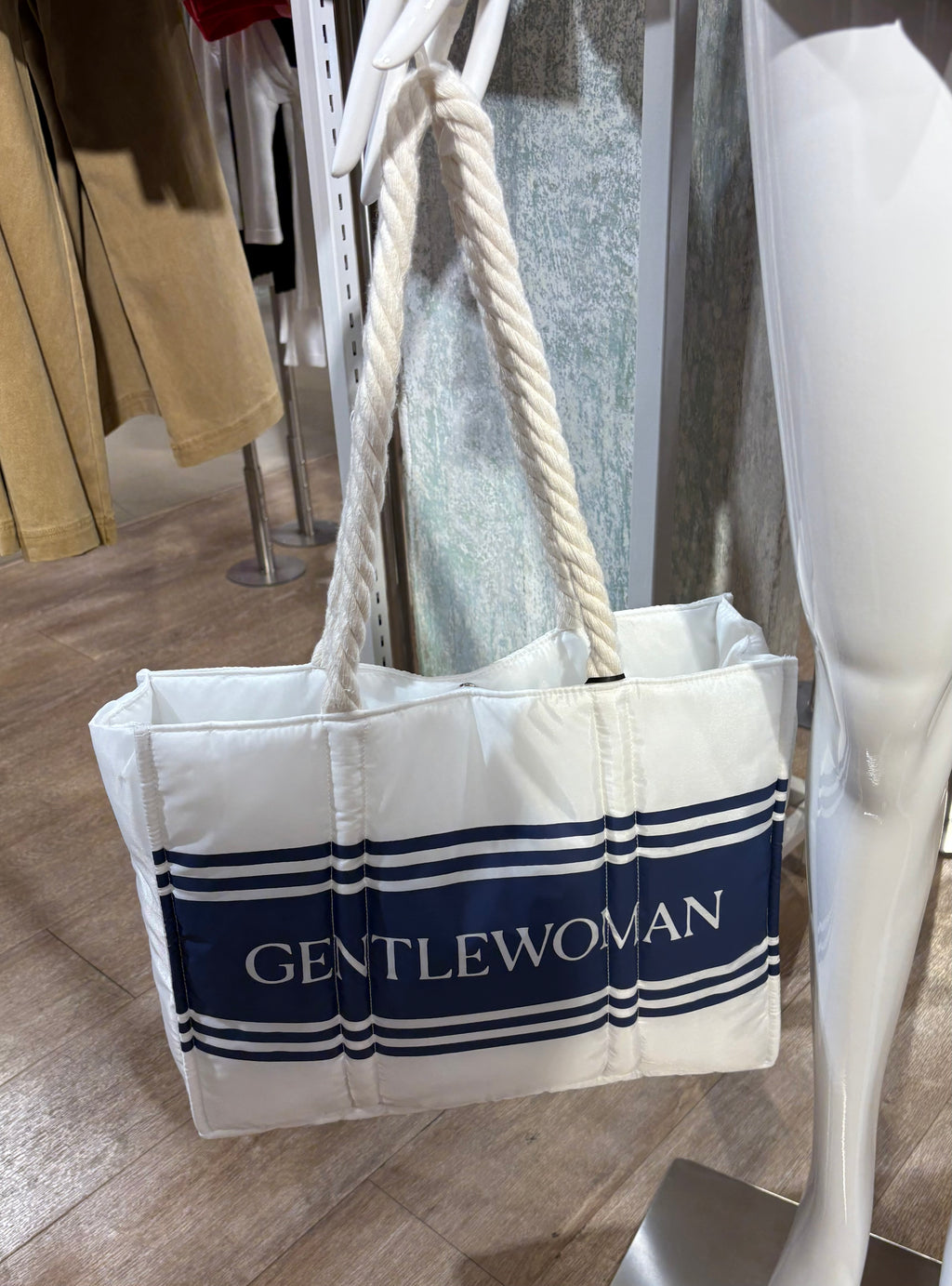 泰國代購! Gentlewoman 磁石扣沙灘袋