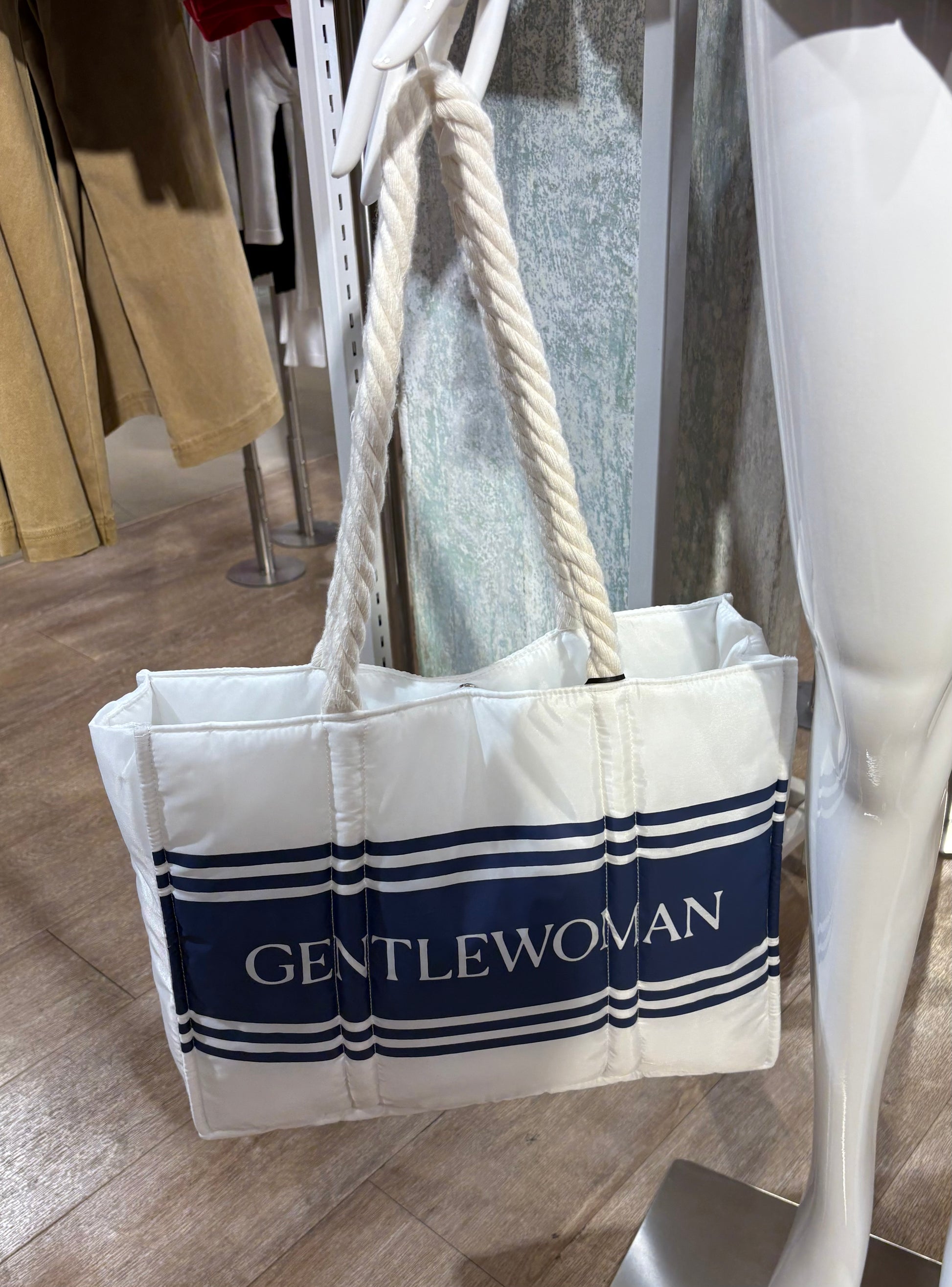 泰國代購! Gentlewoman 磁石扣沙灘袋