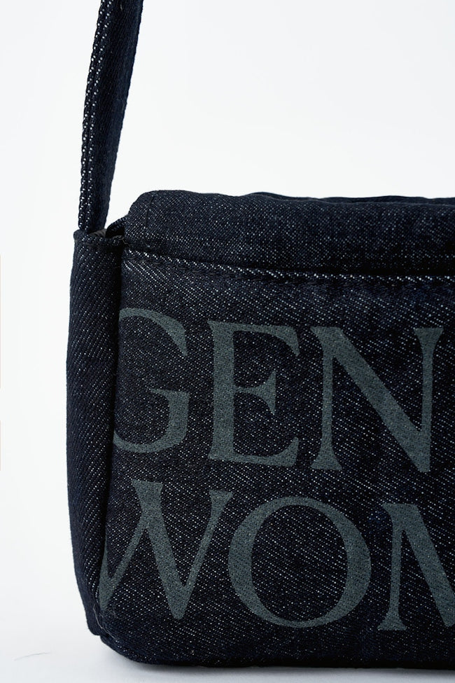泰國代購! Gentlewoman 牛仔 餃子袋 small size