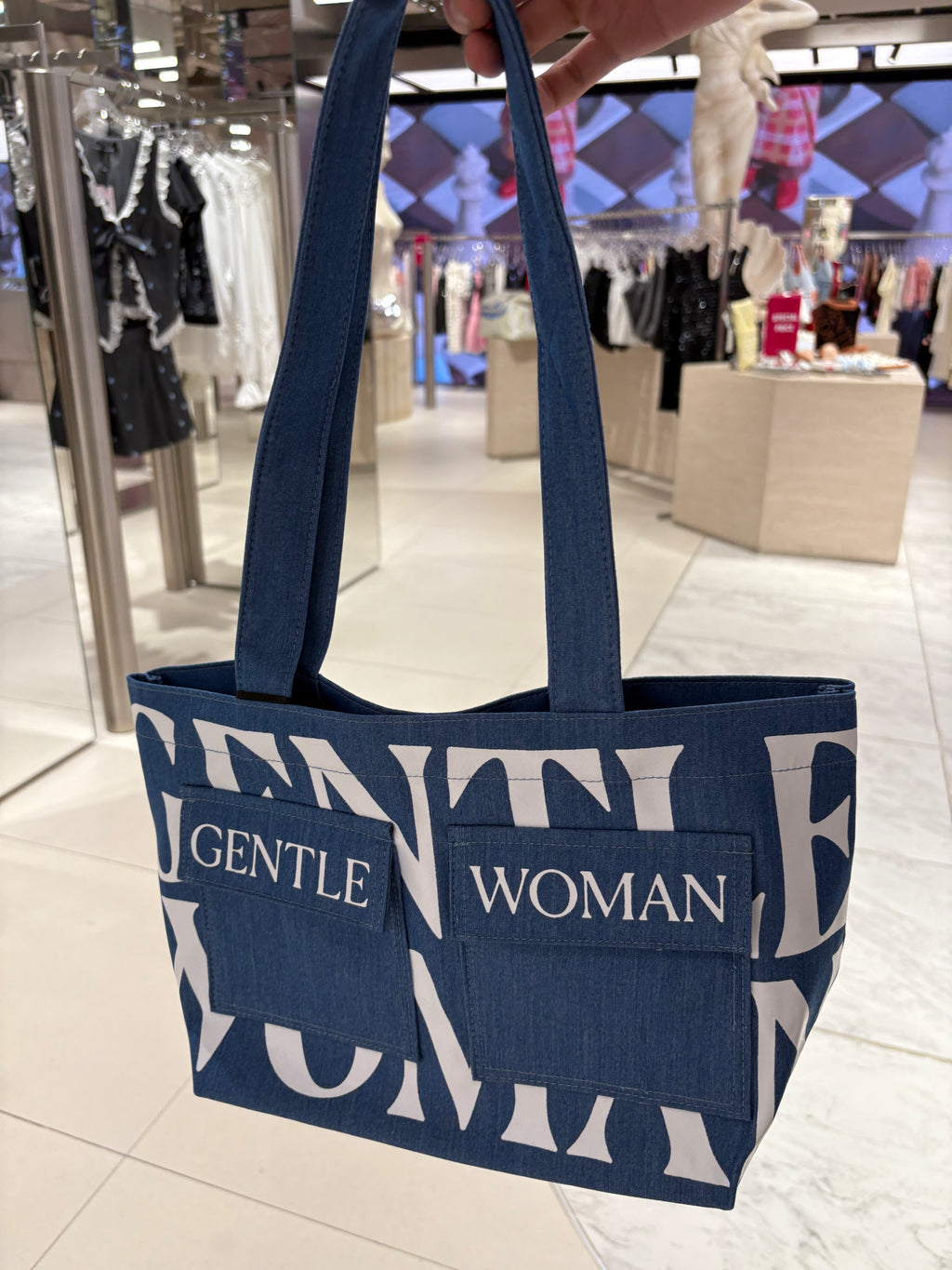 泰國代購! Gentlewoman Double Pocket Tote Bag