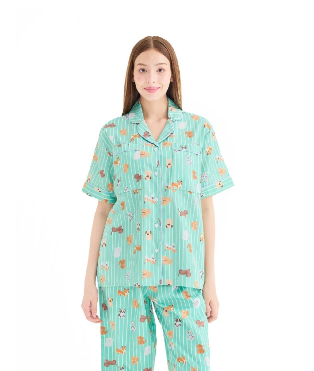 Slip to sleep代購 DOGGY PANTS SET 長褲SET