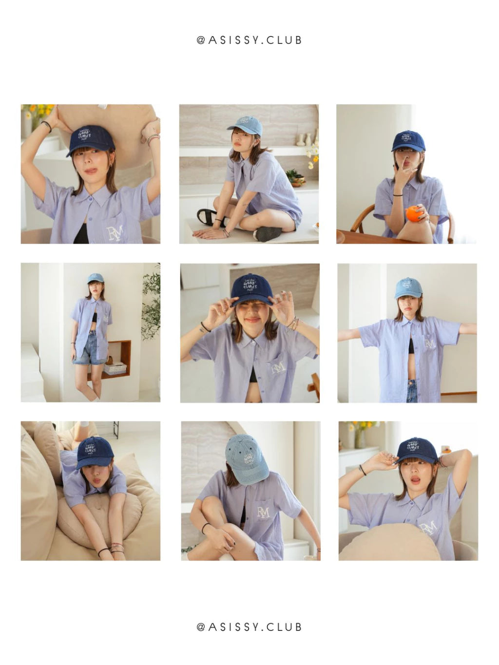 ♥ 預訂 ♥ 泰國小眾品牌夏日感百搭牛仔帽