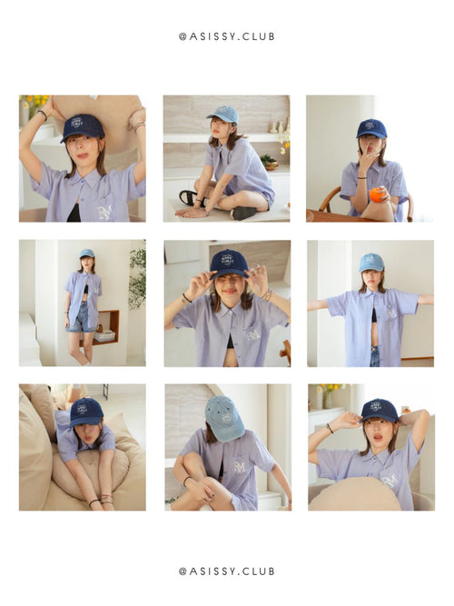 ♡預訂 ♡泰國小眾品牌夏日感百搭牛仔帽