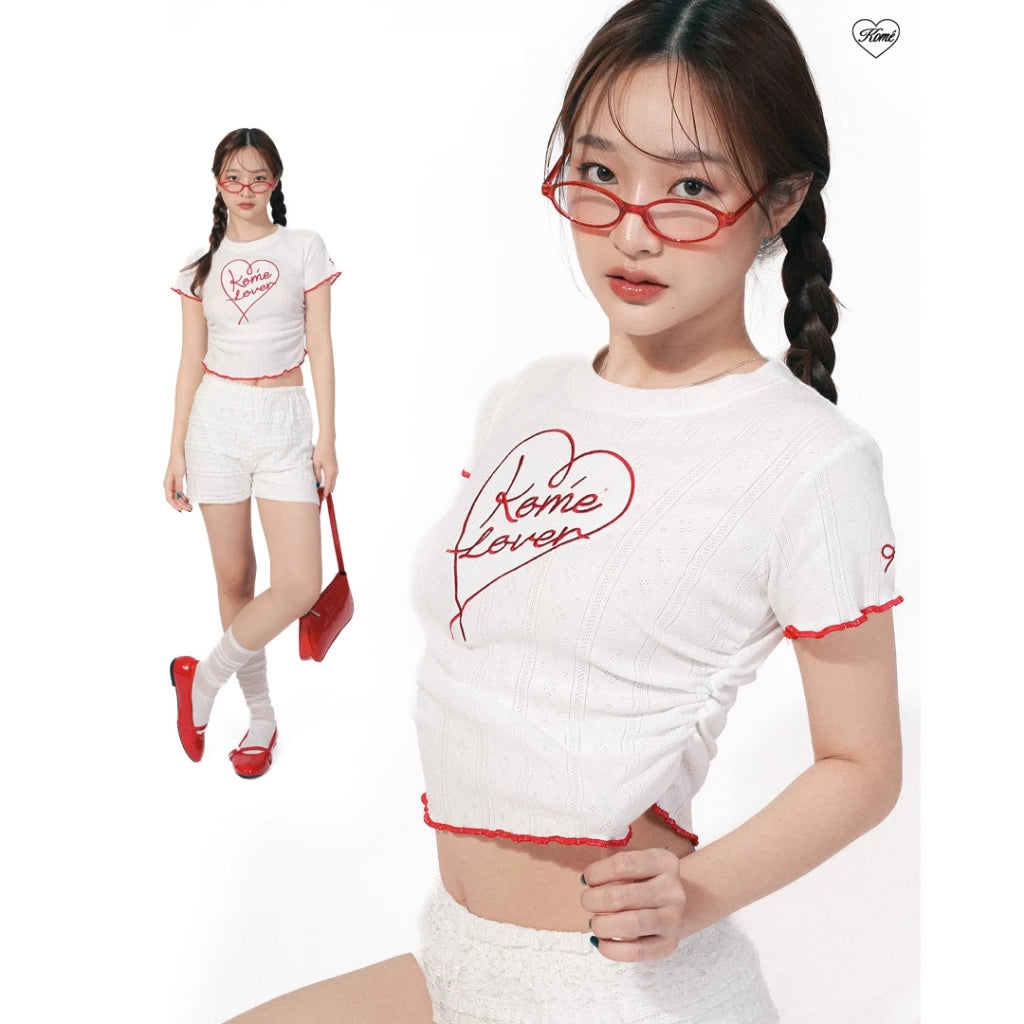 ♡預訂♡泰國小眾品牌俏皮少女感上衣