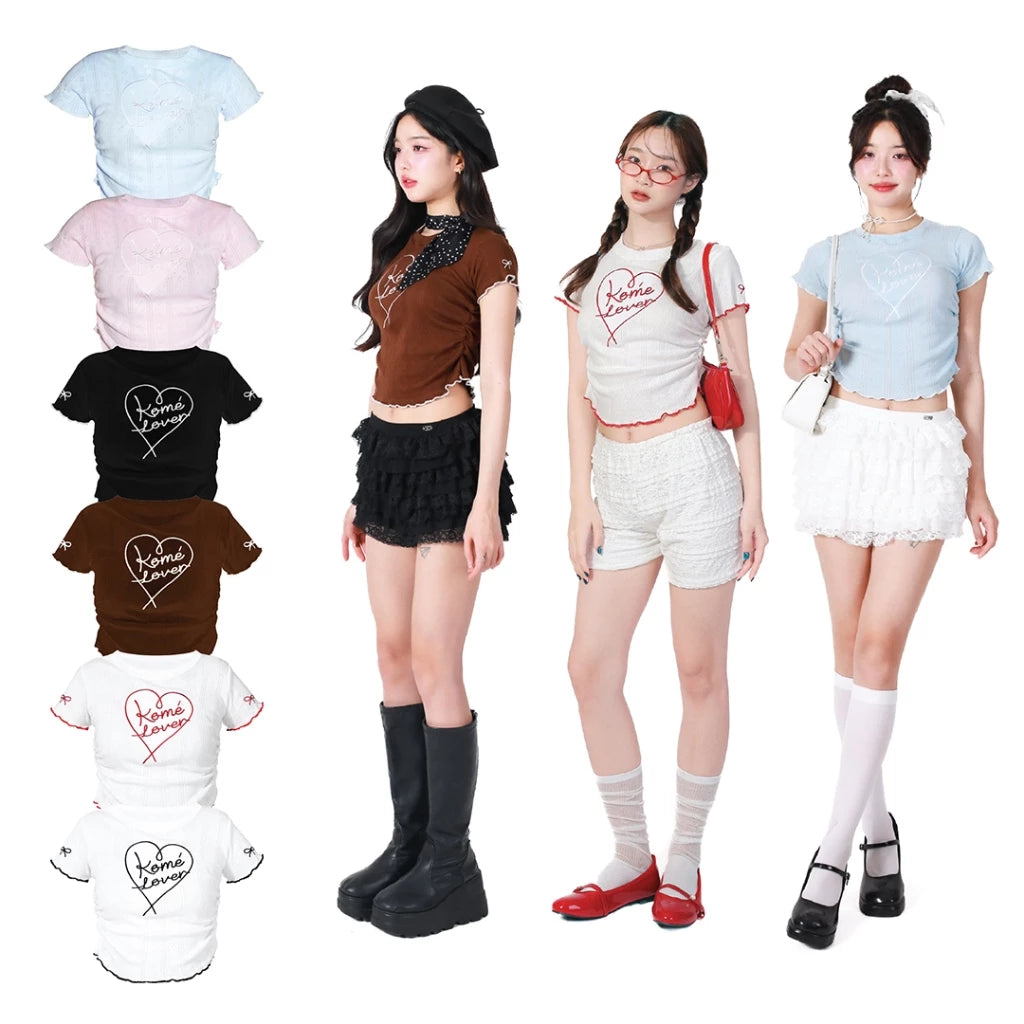 ♡預訂♡泰國小眾品牌俏皮少女感上衣