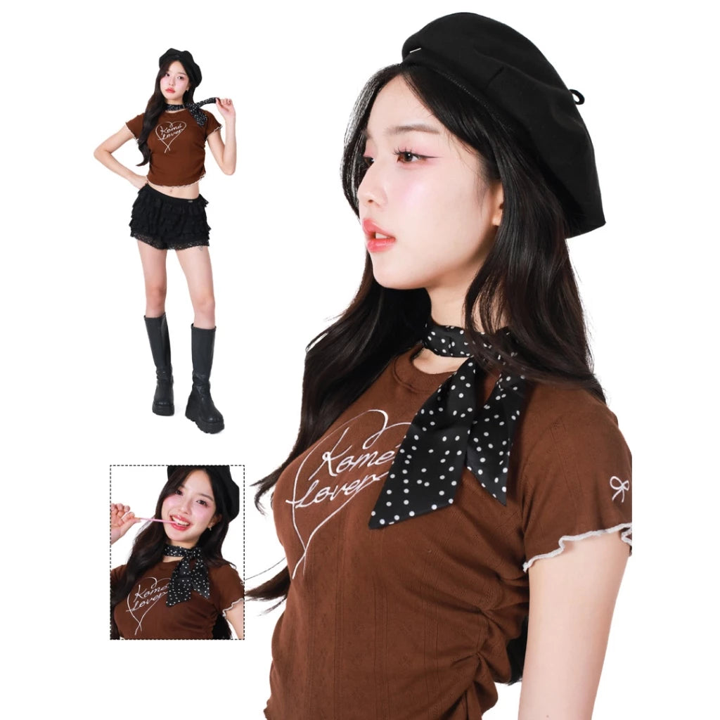 ♡預訂♡泰國小眾品牌俏皮少女感上衣