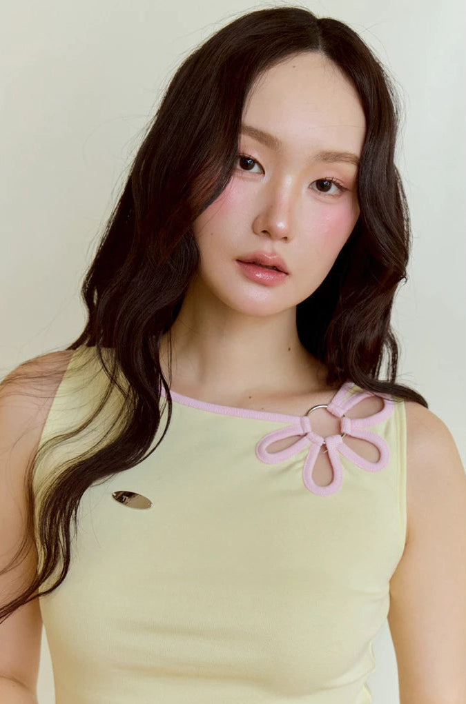 ♥ 預訂 ♥ 泰國小眾品牌清涼可愛感無袖上衣