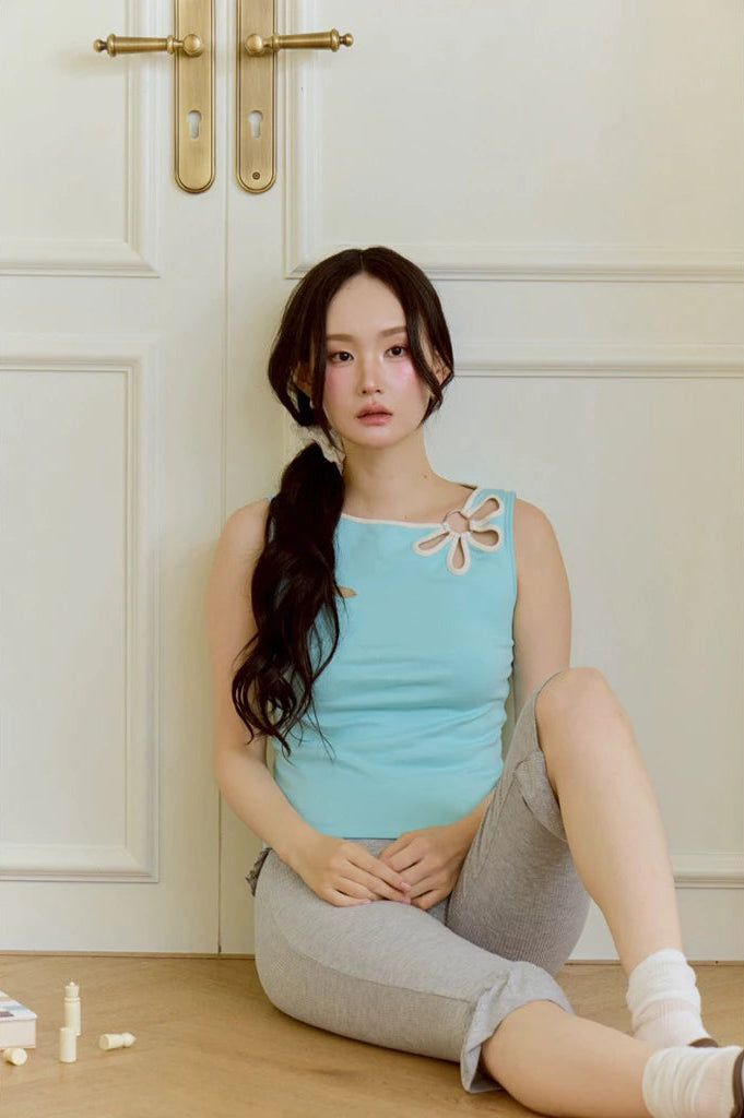 ♥ 預訂 ♥ 泰國小眾品牌清涼可愛感無袖上衣